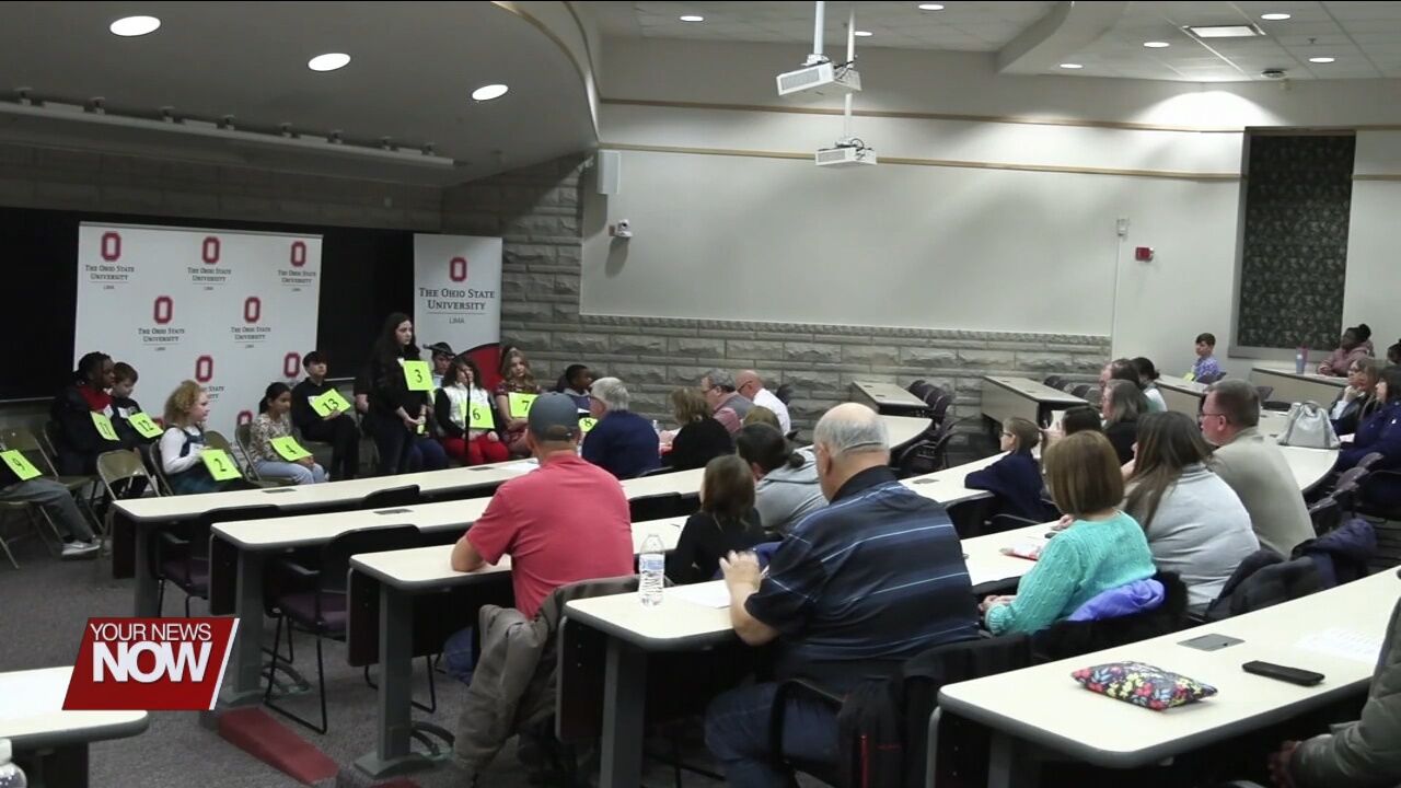 Allen County Students showcase spelling skills in 35th County Spelling Bee